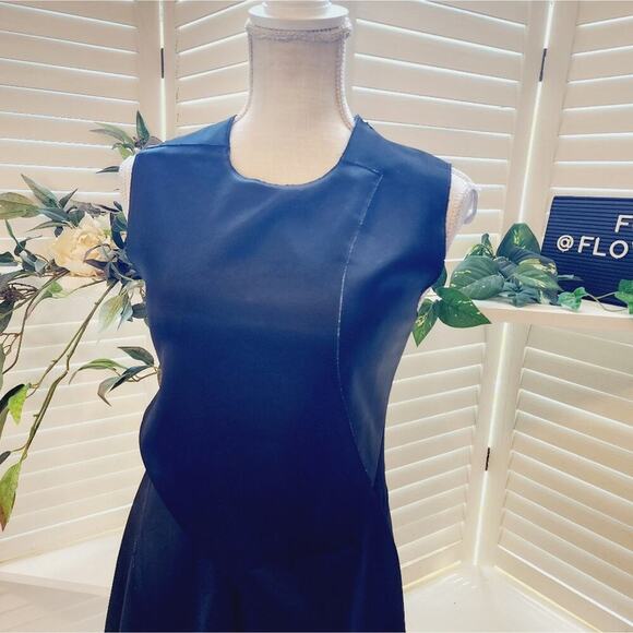 PHILLIP LIM BLACK RAW CUT DRESS SIZE 0(XS) - Picture 2 of 8